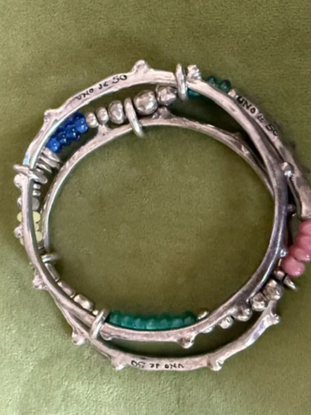 uno de 50 physalia bracelet